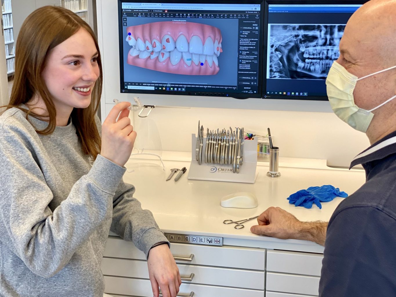 Invisalign Dentist Patient